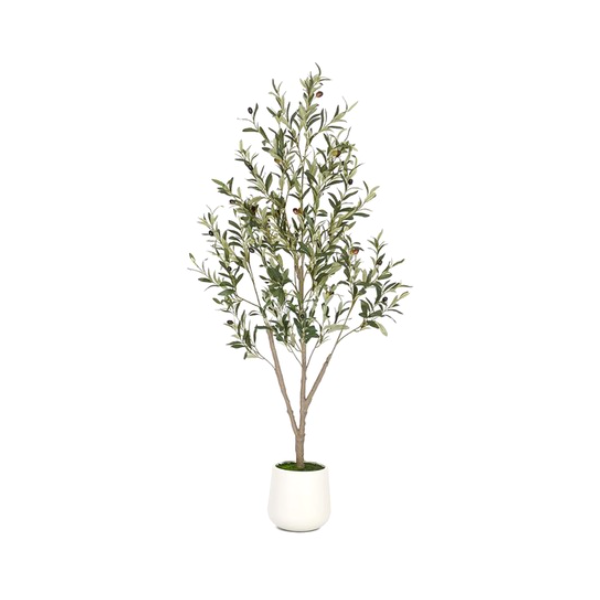Faux olive tree, 5 ft