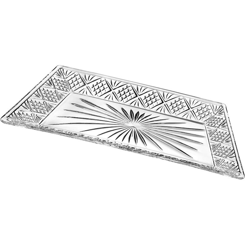 Godinger crystal vanity tray