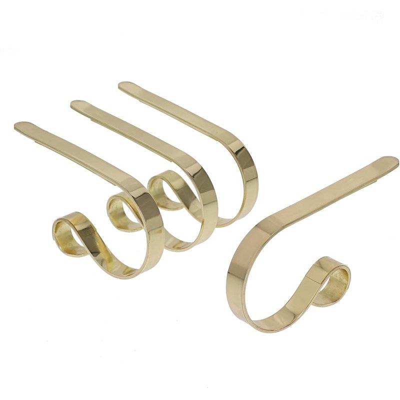 MantleClip stocking holders, 4 pack