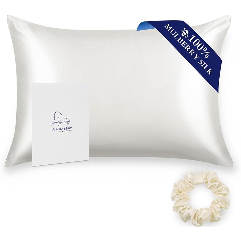 Mulberry silk pillowcase