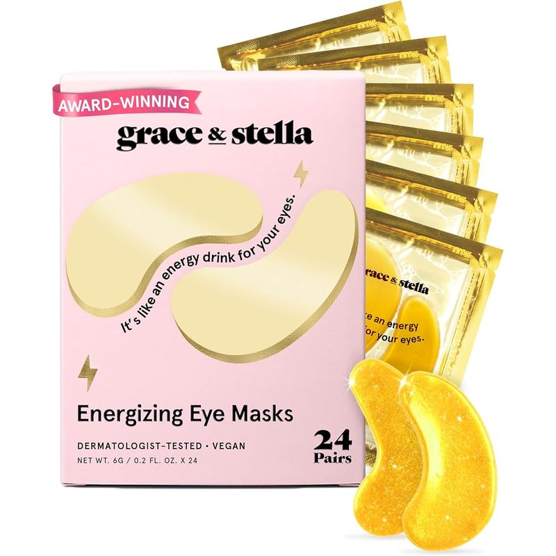 Gold under-eye patches