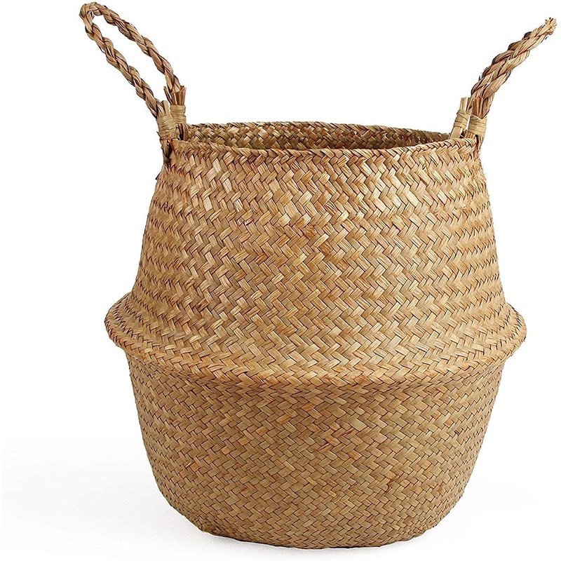 Seagrass belly basket