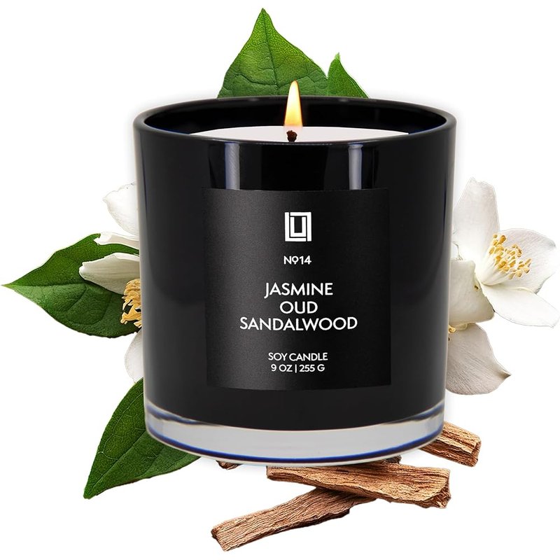 Lulu Candles jasmine oud candle