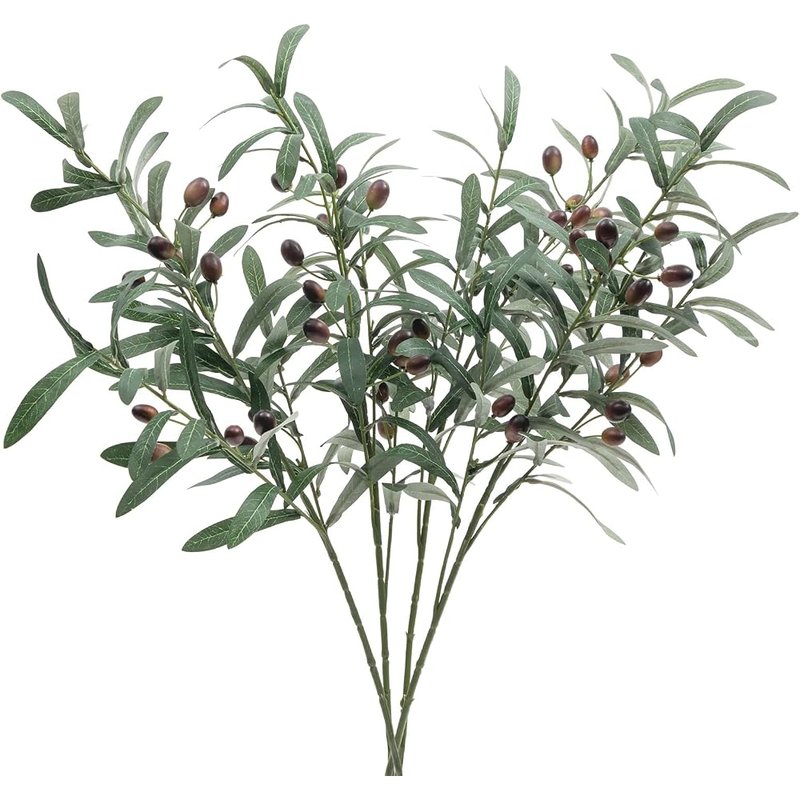 Faux olive branches