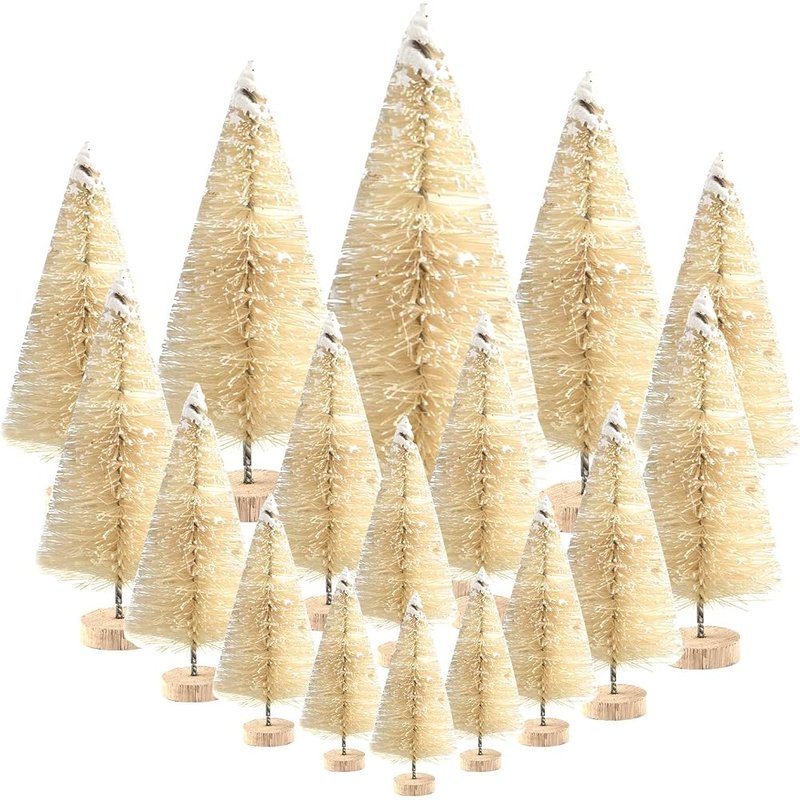 Mini bottle brush trees