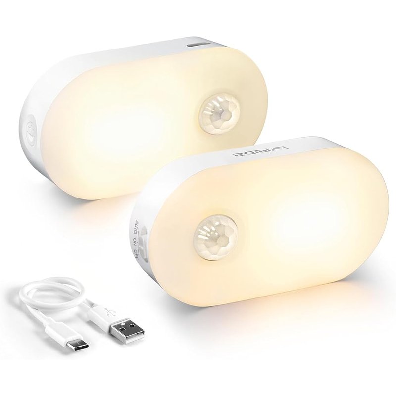 Rechargeable motion night light