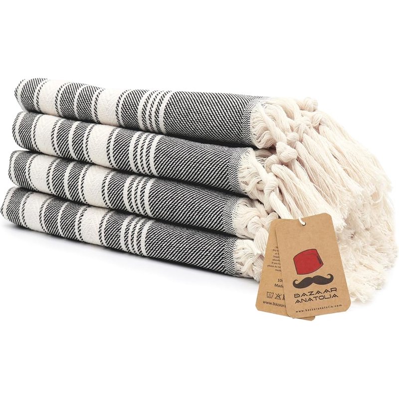 Striped Turkish hand towels