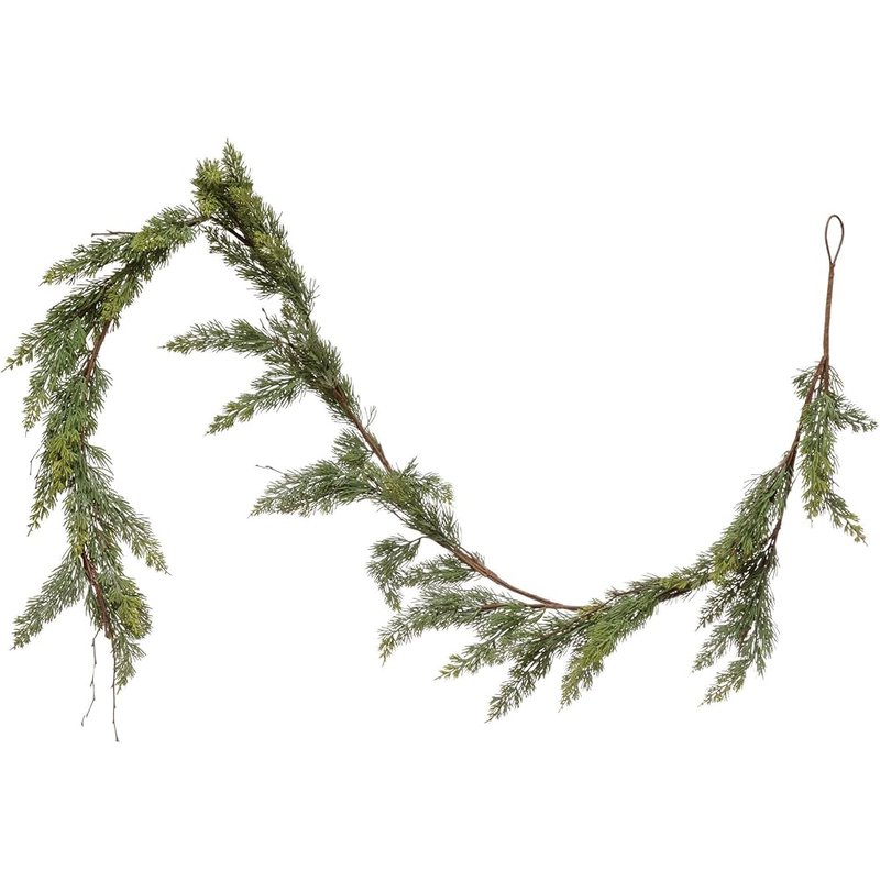 Creative Co-Op faux cedar garland