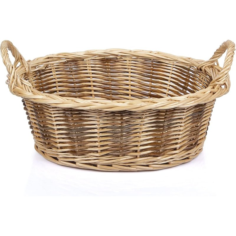 Rurality medium wicker gift basket