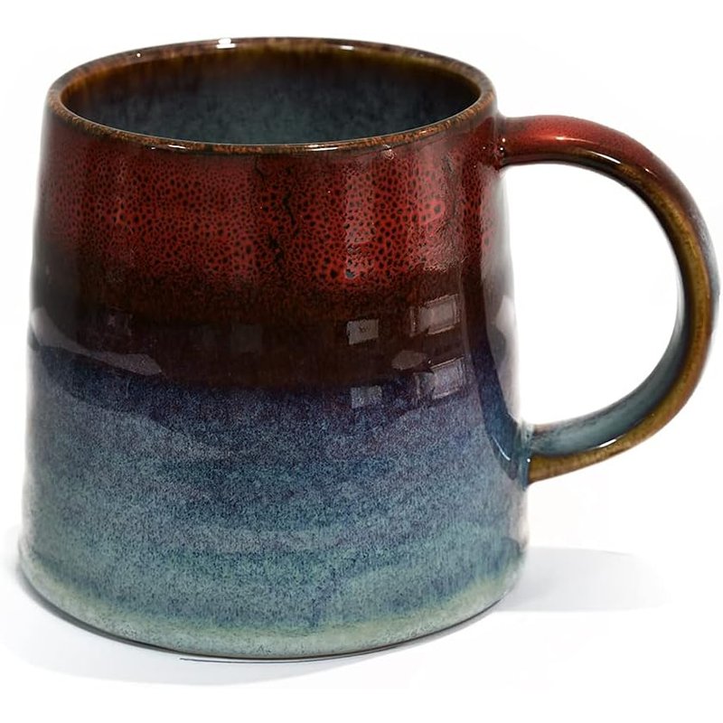 Handmade pottery coffee mug