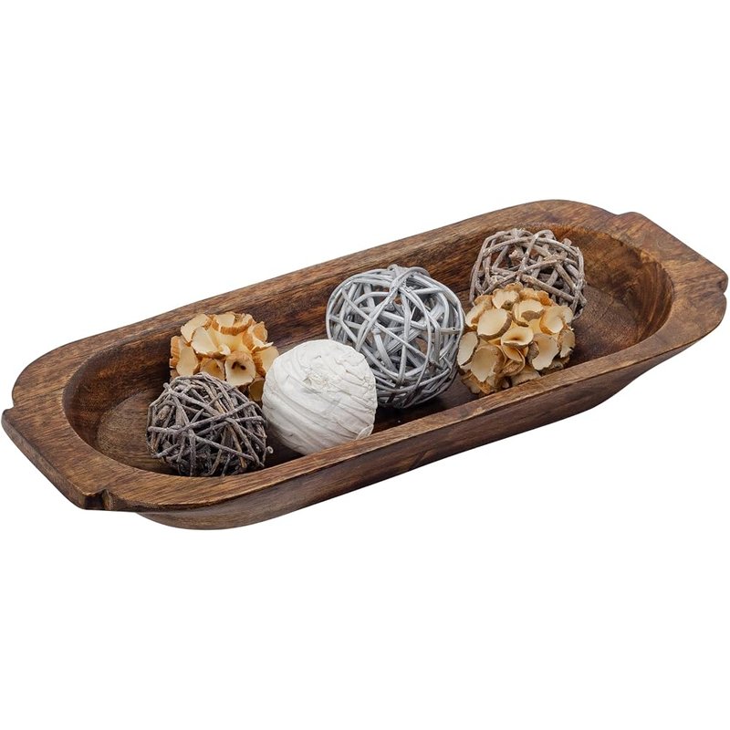 Mie Creations wooden dough bowl
