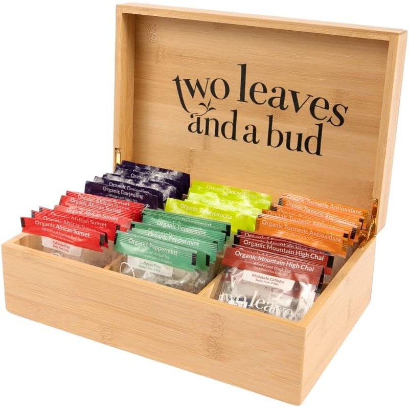 Organic tea sampler box