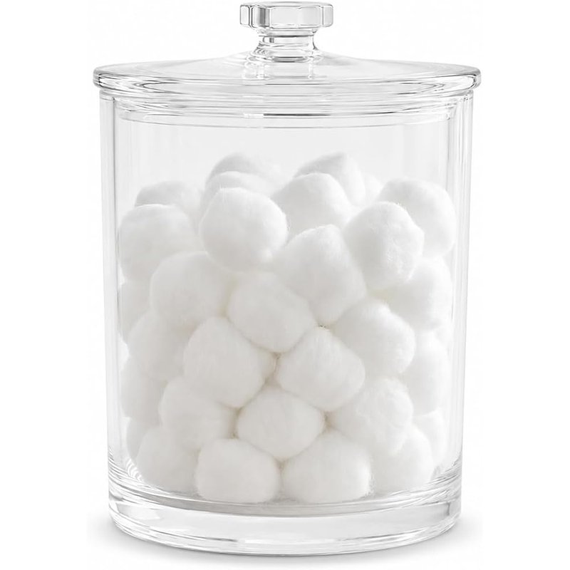 ForPro clear apothecary jar, 60 oz