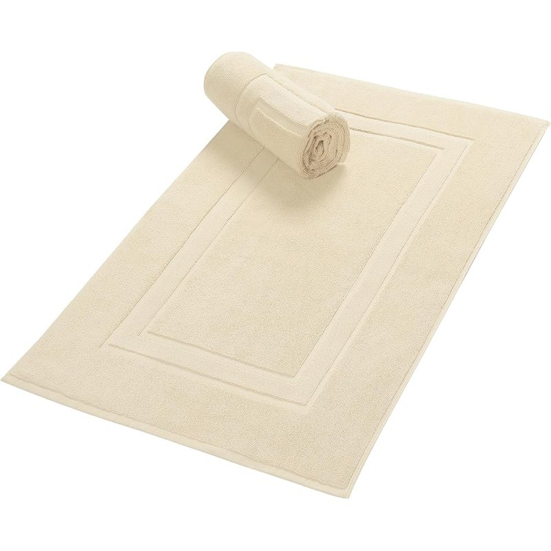Cotton bath mats, 2 pack