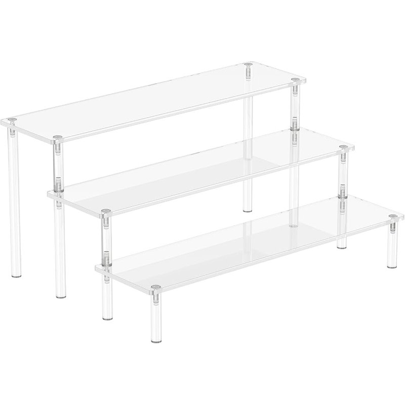 Clear acrylic display riser