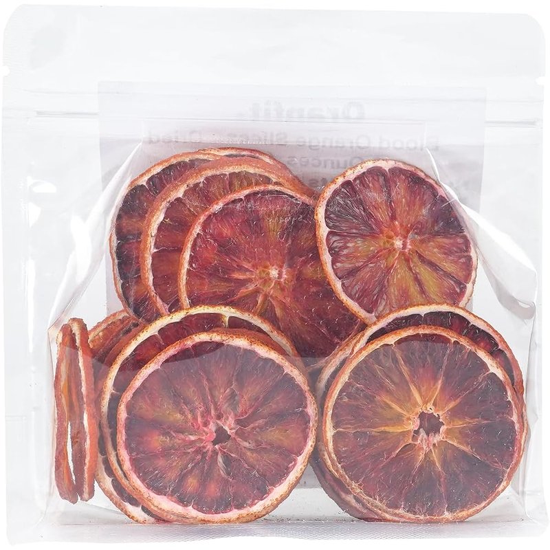 Dried blood orange slices