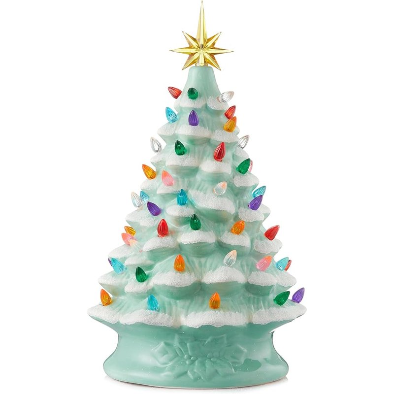 Casafield seafoam ceramic Christmas tree