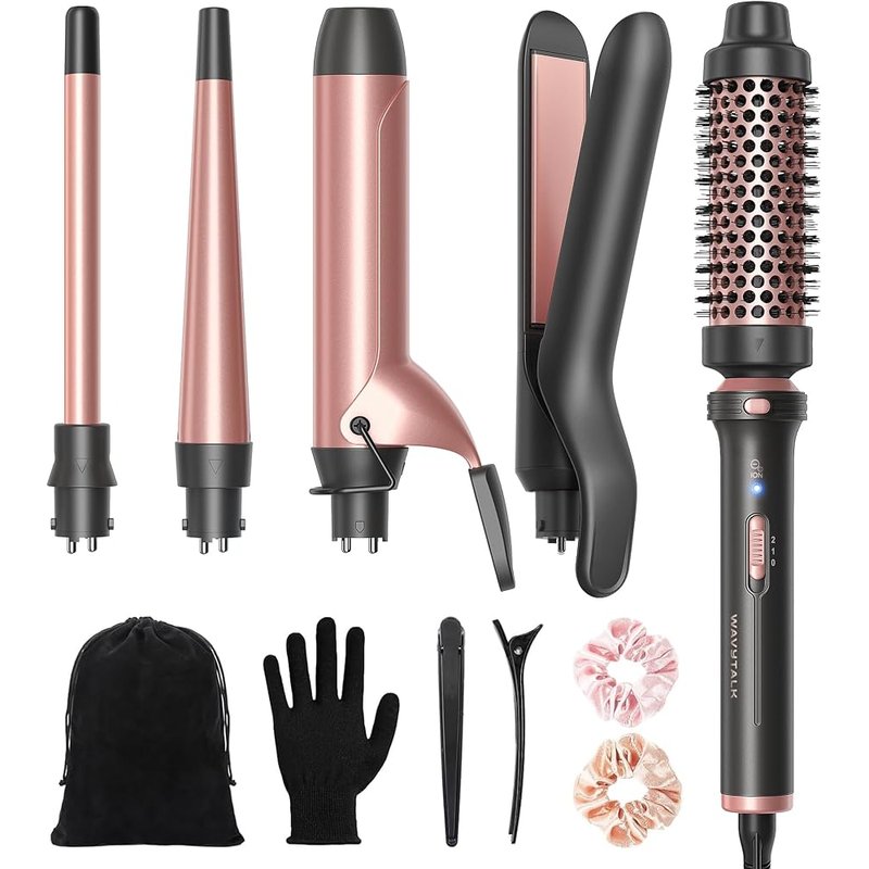 5-in-1 curling wand set