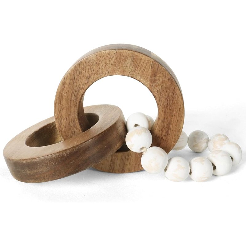 Wood chain link decor