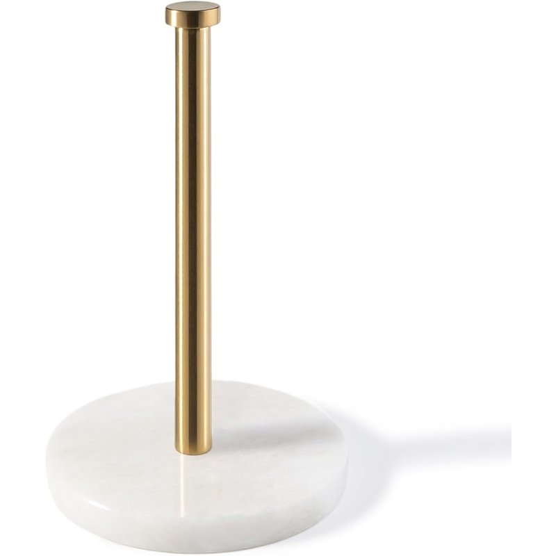 Marble paper towel holder