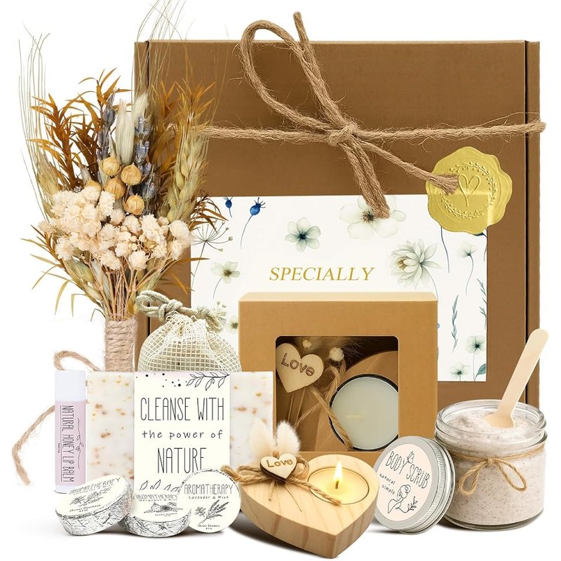 Natural spa gift box