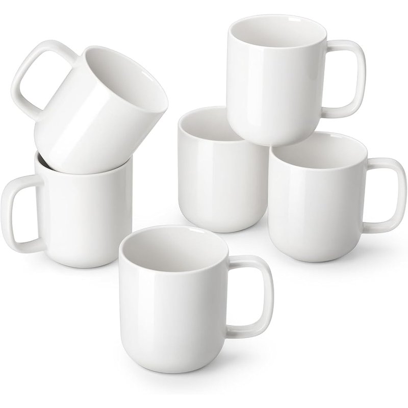 vancasso white porcelain mugs