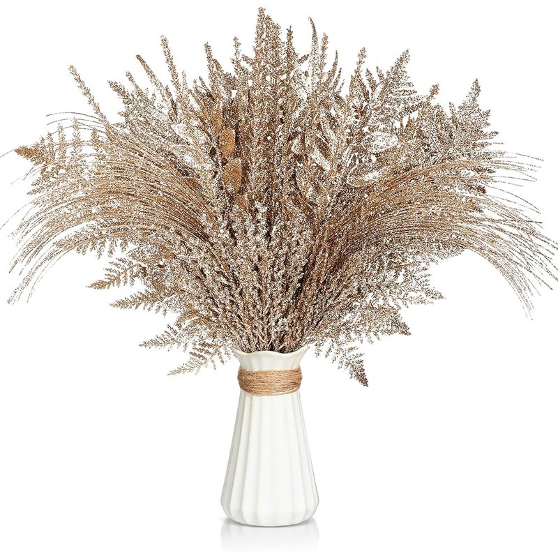 Champagne gold picks and sprays, 50 pack