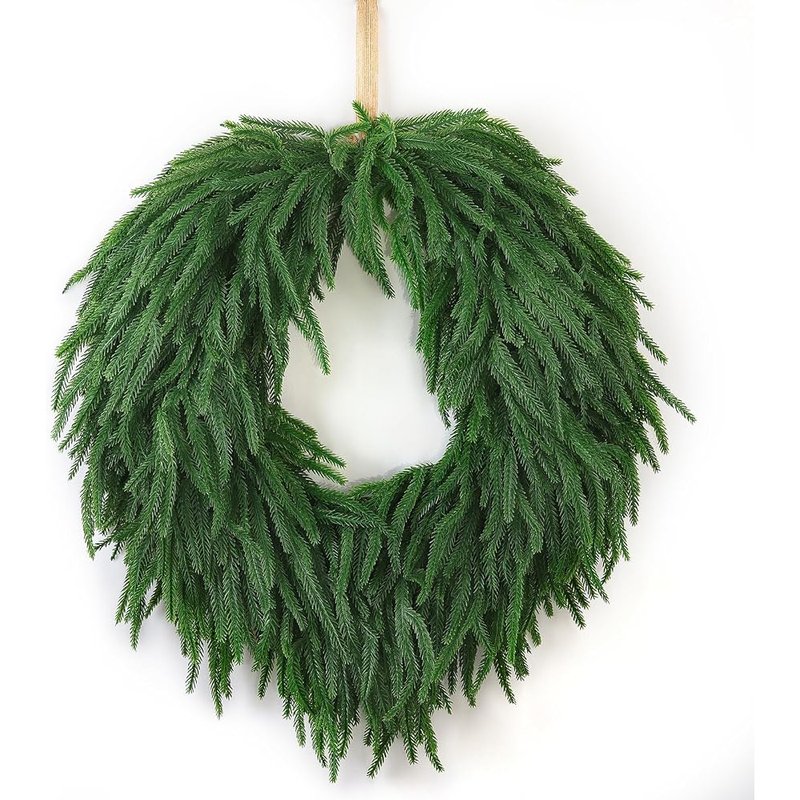 Norfolk pine wreath