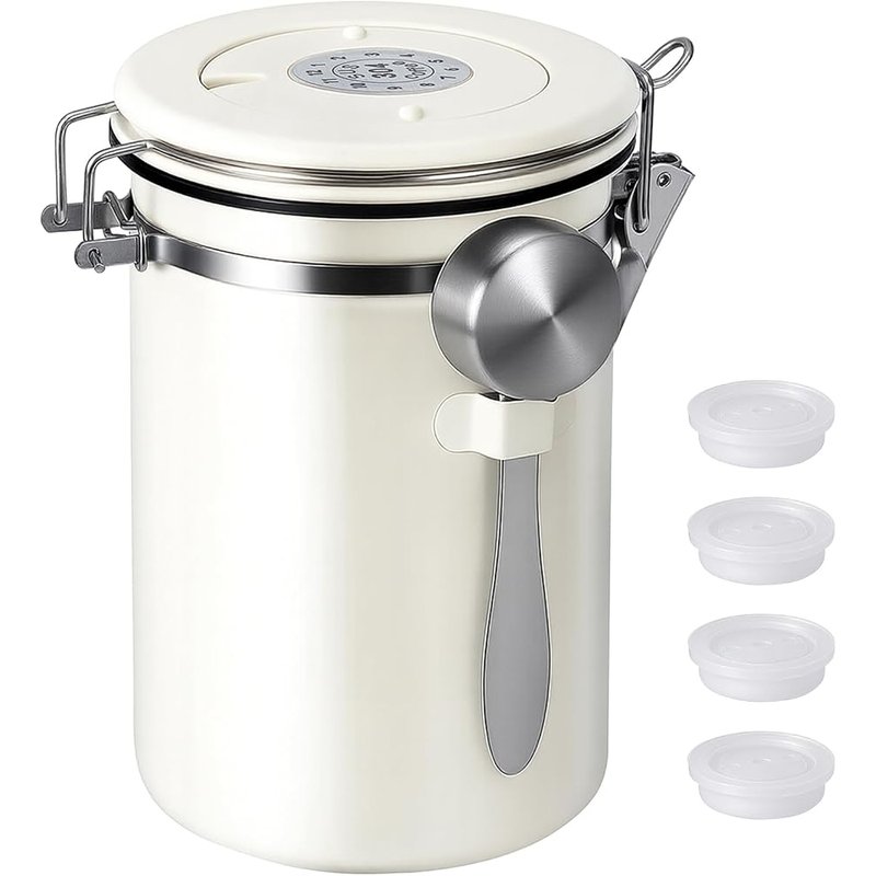Kirecoo stainless steel coffee canister