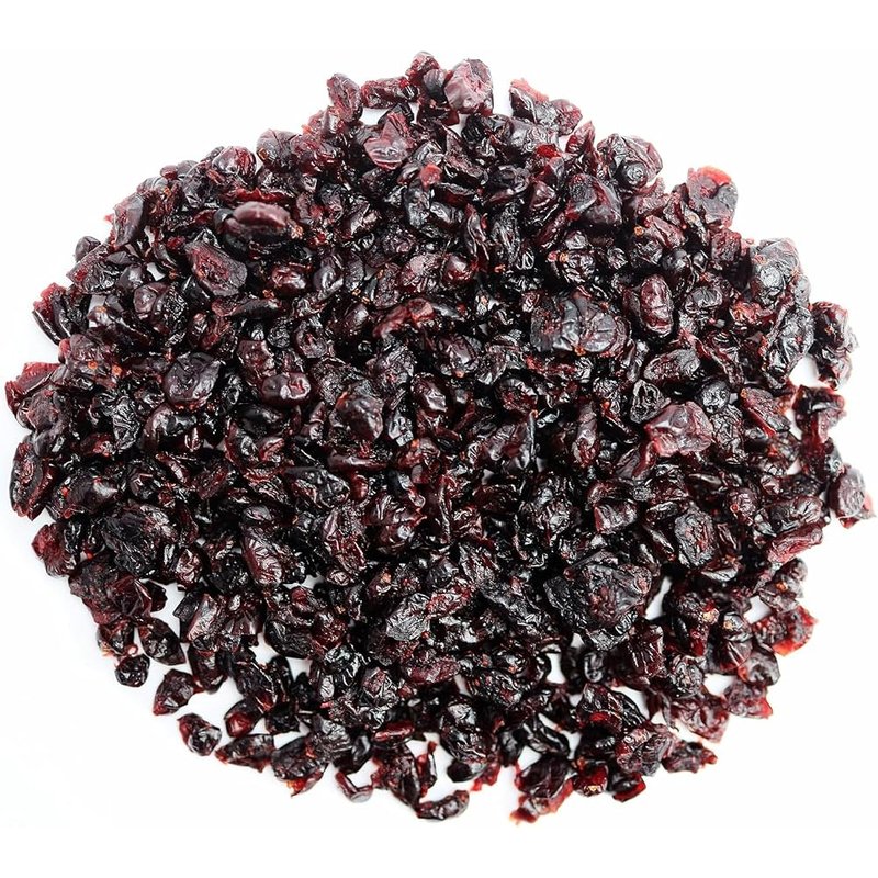 Dried cranberries, resealable bag