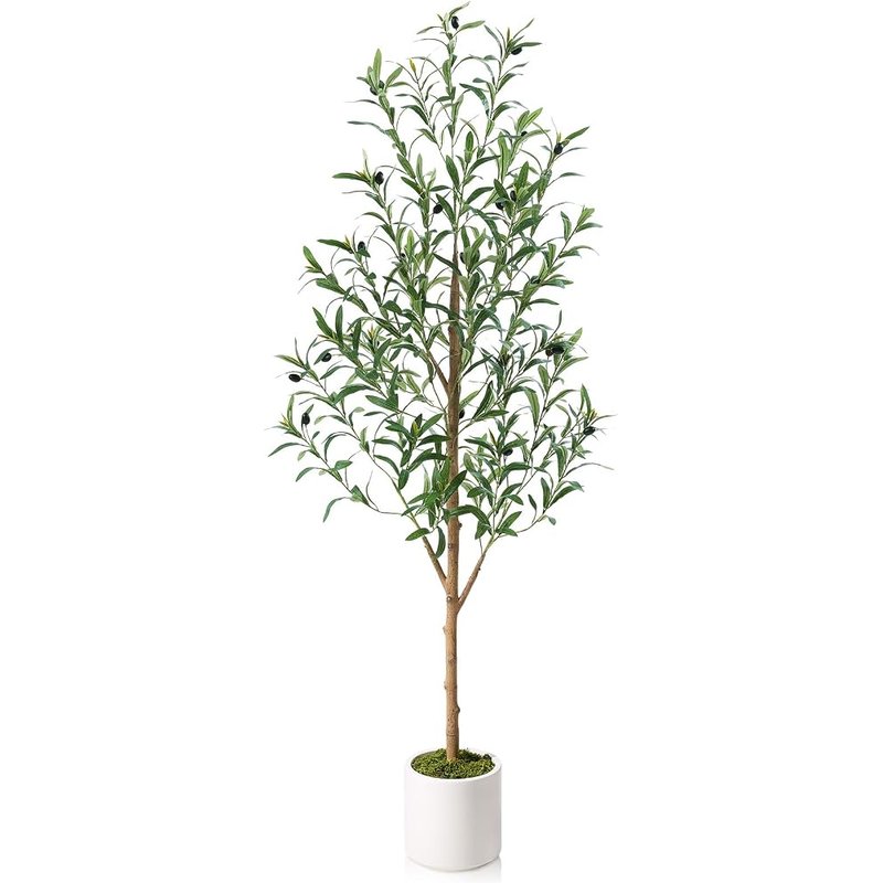Faux olive tree, 5 ft